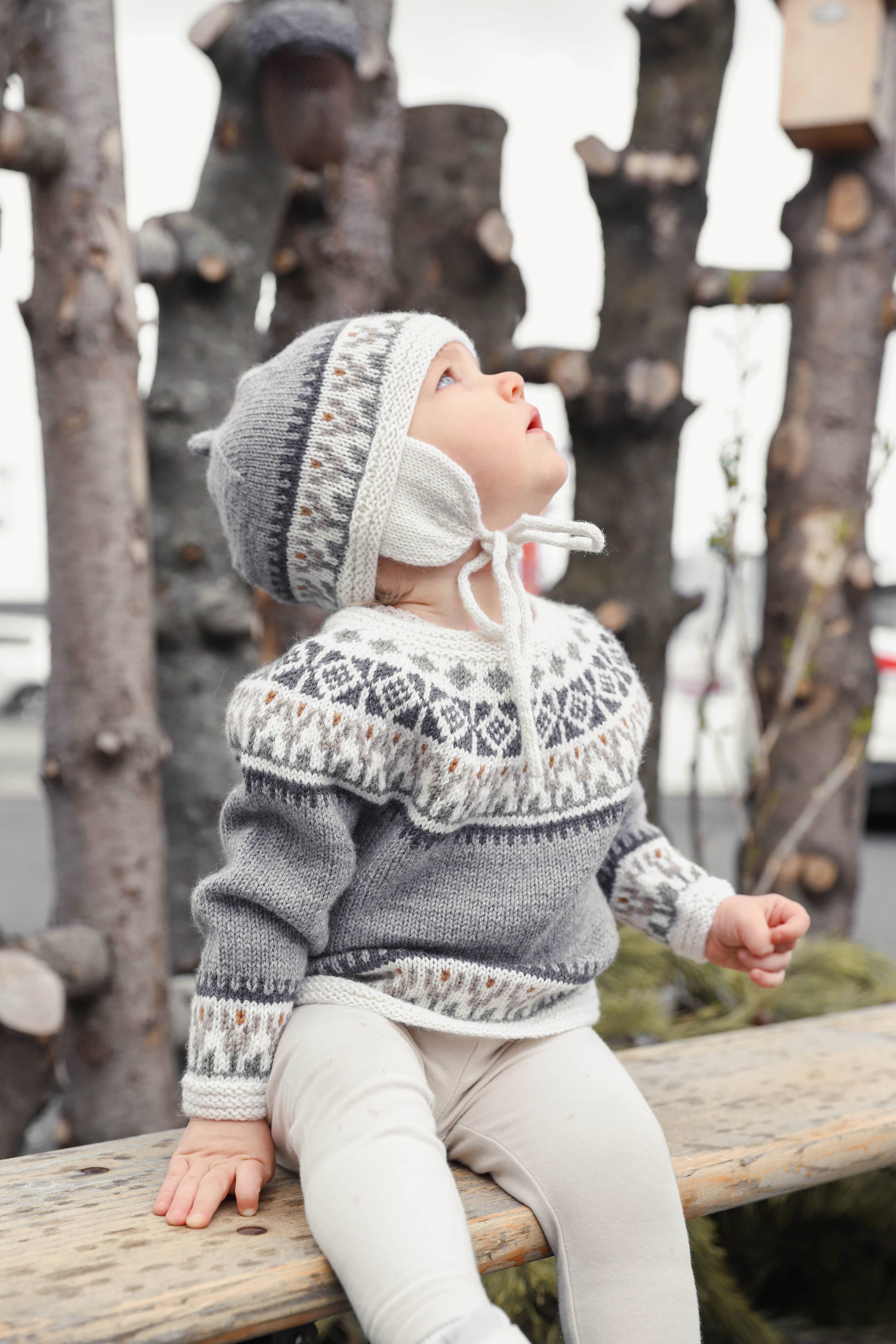 Ebba traditional children´s knitting pattern